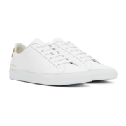 Common Projects Retro Classic Leather Sneaker – White - Image 2