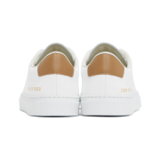 Common Projects Retro Classic Leather Sneaker – White - Image 3