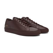Common Projects Achilles Low Burgundy - Image 2